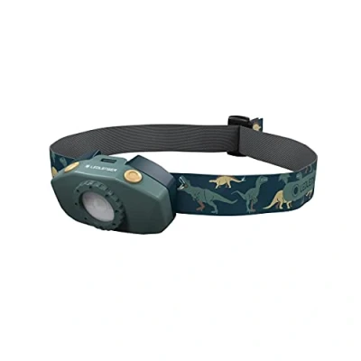 Imagen de Ledlenser KidLED2 linterna frontal LED para niños, funciona con pilas, superbrillante, 40 lúmenes, luz desmontable, de camping cabeza pasear perros, hasta 20