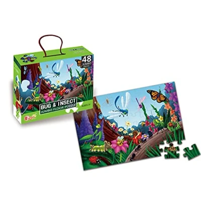 Imagen de BP Bichos e Insectos 48 Piezas Puzzle, Color Jumbo/Gigante, único (88096)