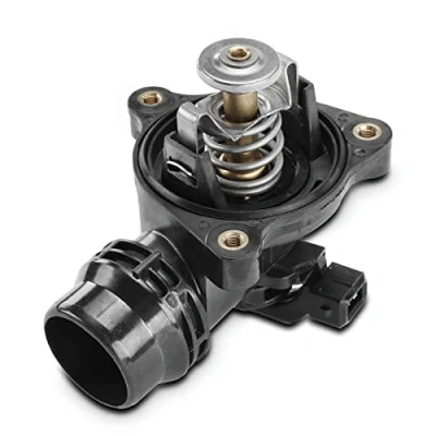 Imagen de Frankberg Termostato refrigerante gasolina compatible con 3 E46 E90 316 318 320 2001 2011 5er E60 520 2006 2010 X3 E83 xDrive20i 2008 Replace# 1153751 0959