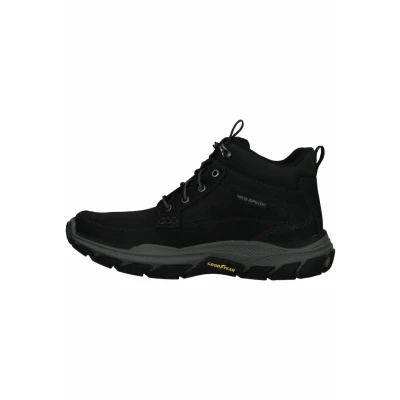 Imagen de Skechers Respected Boswell, Botas Hombre, Black Leather W/ Synthetic, 42 EU