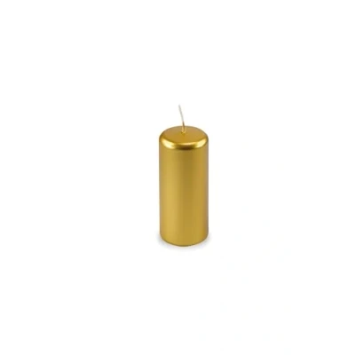Imagen de Cereria de Giorgio risthò Velas, Cera, Dorado, 4 x 7 cm, 12 Unidades