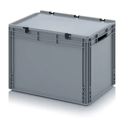 Imagen de Auer Packaging Eurobox Contenedor (60 x 40 43,5 cm, con asas abiertas y tapa bisagras)