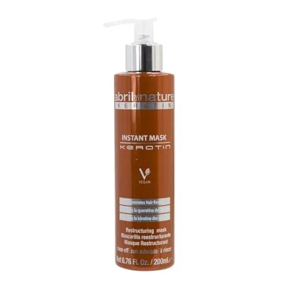 Imagen de abril et nature Mascarilla Capilar con Queratina Ultra Rápida Nutre, Fortalece y Regenera la Fibra Repara Cabellos Dañados Quebradizos Aspecto Suave Brillante 200 ml