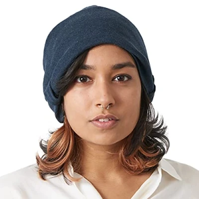 Imagen de CHARM Gorros de Algodón Orgánico Mujer Verano Gorra Suave Quimio Sombrero Marino