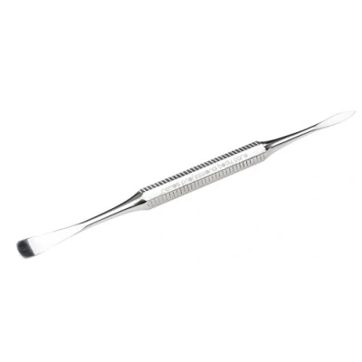 Imagen de REMOS Limpiador de uñas/empujador cutículas doble punta acero inoxidable 10 cm