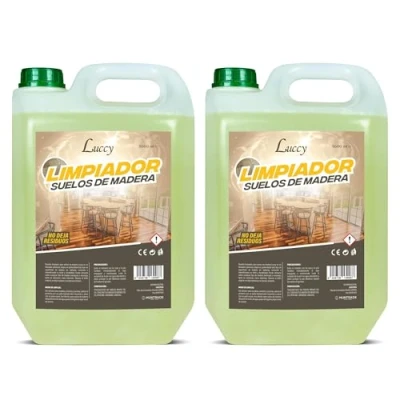 Imagen de LUCCY Fregasuelos Perfumado para Madera 10 Litros Limpia y Protege Suelos de