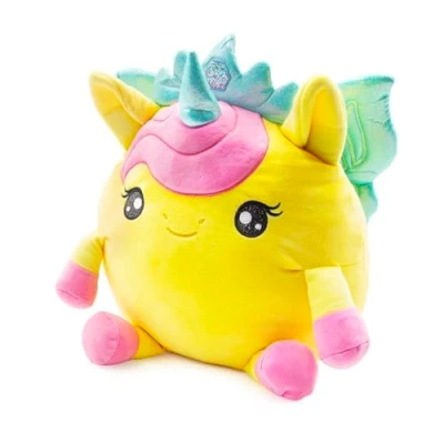 Imagen de SquishPets Big Galupy Rainbow Unicorn Freya Peluche Unicornio 30cm para abrazar y Jugar