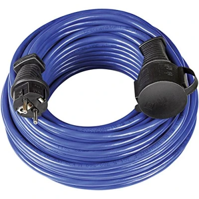 Imagen de Brennenstuhl BREMAXX® cable alargador de corriente (cable 25 m, para uso corto en exteriores, Made in Germany) azul