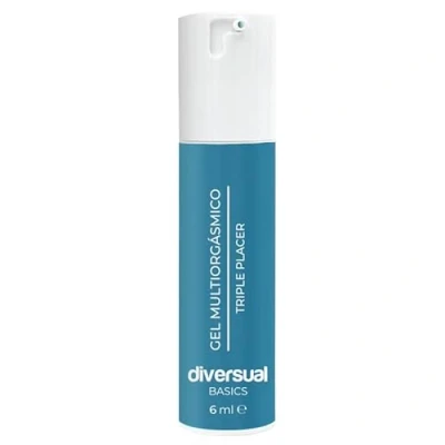 Imagen de Diversual Gel Multiorgásmico, Triple Placer, Efecto Frío/Calor/Vibración (6 ml)