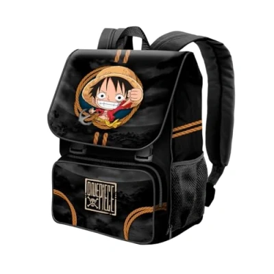 Imagen de One Piece Ropes Mochila Expandible EXP, Negro, 21 x 33 cm, Capacidad 28 L