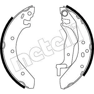 Imagen de Kit de zapatas METELLI 53 0006