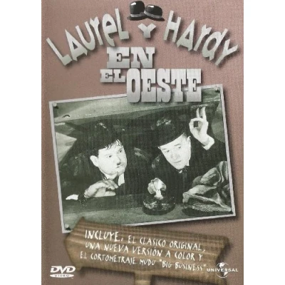 Imagen de Laurel y Hardy en el Oeste [Internacional] [DVD]