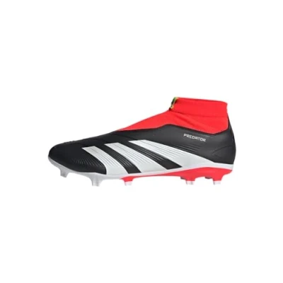 Imagen de adidas Performance Predator League Laceless FG Botas de fútbol con tacos, Hombre, Talla: 43 1/3, Core black/footwear white/solar red Zapatos