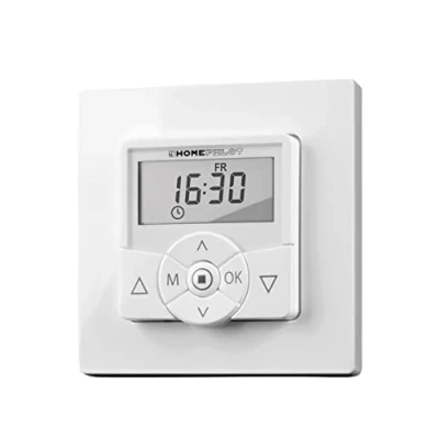 Imagen de HOMEPILOT Temporizador Premium Lite Control moderno y multifuncional especialmente diseñado para motores de persianas en cualquier Smart Home.