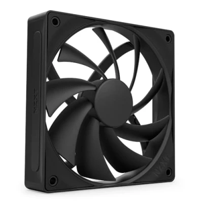 Imagen de NZXT F120Q Ventilador de Flujo Aire silencioso 120 mm para Caja PC Entrada o Salida Marco Biselado Concentrado Rodamientos dinámicos fluidos Control PWM Negro