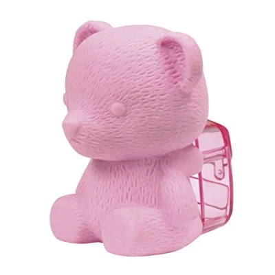 Imagen de Westcott e 66063 00 oso 3d goma de borrar con un agujero Sacapuntas Rosa