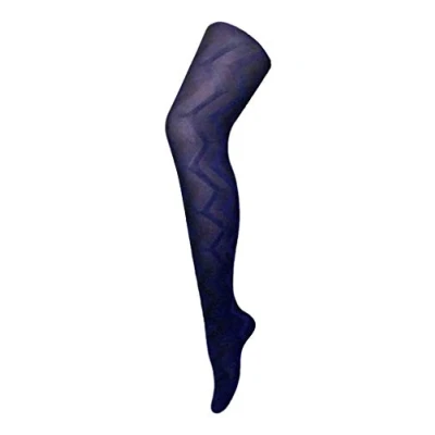 Imagen de Sock Snob Mallas de invierno para mujer, 80 Den, opacas, colores, Tejido azul, Altoa única