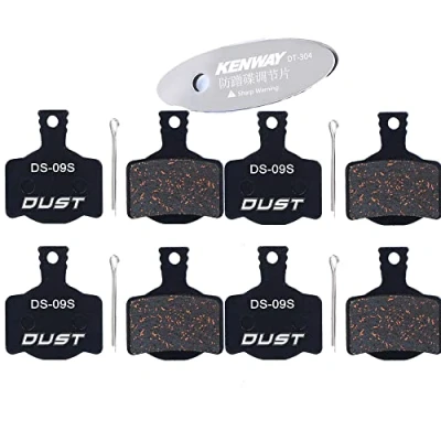 Imagen de CYCEARTH 4 Pares de Pastillas Freno Disco Bicicleta para Magura MT2 MT4 MT6 MT8 (Semi Metallic)