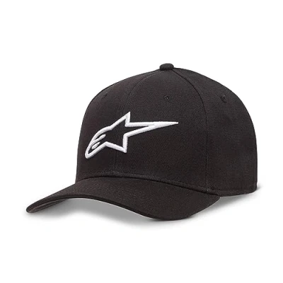 Imagen de Alpinestar Ageless Curve Gorra, Hombre, Negro/Blanco, L/XL