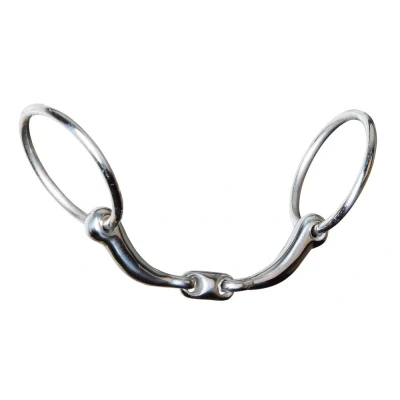 Imagen de Harry&#039;s Horse Loose ring snaffle Double joint mouthpiece Anatomic 14mm