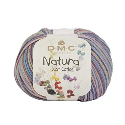 Imagen de DMC Natura Multico 100% algodón Ideal para decoración y prendas de vestir 50g 155m 6 colores