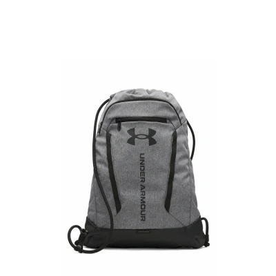 Imagen de Under Armour UA Hustle Sackpack Castlerock/Negro/Negro OSFM, Castlerock, negro y negro, One Size