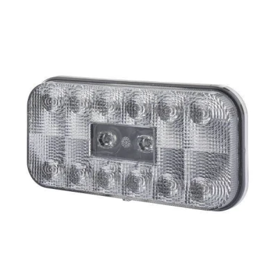 Imagen de HELLA 2VA 011 900 001 Piloto trasero derecha, izquierda LED negro 12 Rojo, transparente con control fallo de intermitentes