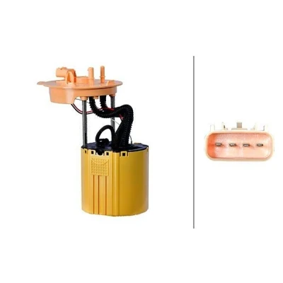 Imagen de HELLA 8TF 358 304 041 Unidad de alimentación combustible con junta, sensor nivel eléctrico