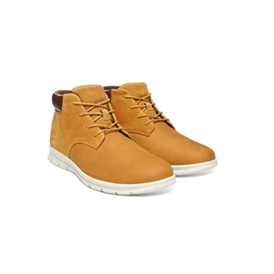 Imagen de Timberland Hombre Graydon Chukka Basic Botas de Moda, Amarillo Wheat Nubuck, 41.5 EU