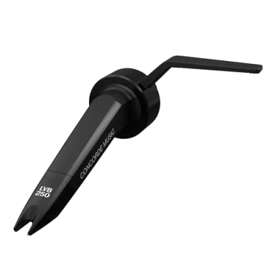 Imagen de Ortofon Concorde Music Black LVB 250 Pastilla magnética móvil Shibata diamante desnudo sobre soporte de aguja Boron Fácil instalación el mejor espectro sonido posible y resolución