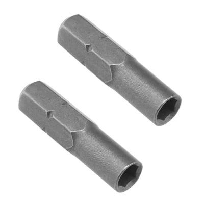 Imagen de ECSiNG 2 Uds. Adaptador de Punta Destornillador Manual/eléctrico Mango Hexagonal Precisión 6,35mm Inserción 1/4&quot;a 4mm