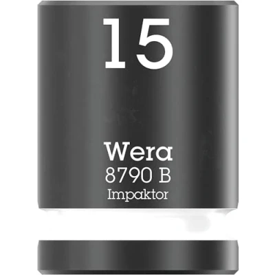 Imagen de Wera 05005506001 8790 B Impaktor Inserto de llave vaso con arrastre 3/8&quot;, 15 x 30 mm
