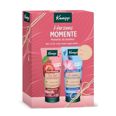 Imagen de Kneipp Set de regalo con 2 duchas aromáticas en tamaño completo Regala a tus seres queridos momentos cuidado cuidadosos x 200 ml