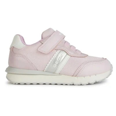 Imagen de Geox J Fastics Girl B, Zapatillas, Rosa Blanco, 39 EU
