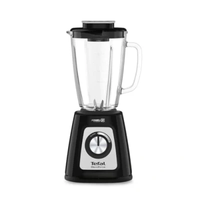 Imagen de Tefal BlendForce II BL4358 Batidora de vaso 1.25L 800W Negro, Acero pulido Licuadora (1,25 L, 1,75 Paso, Giratorio, vaso, pulido)
