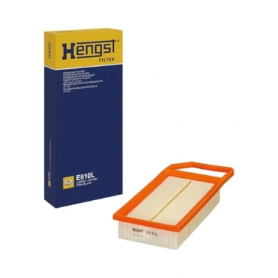 Imagen de HENGST FILTER E610L Filtro de aire 59 153 357 Cartucho filtrante CITROËN: C5 3, III Familiar, II Hatchback, PEUGEOT: 407 Berlina, SW