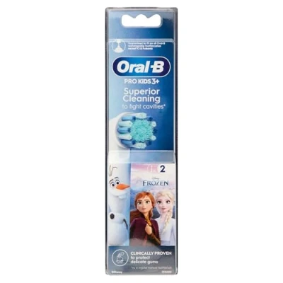 Imagen de ORAL B PRO KIDS 3+ FROZEN RICAMBIO 2 PEZZI per SPAZZOLINO ELETTRICO