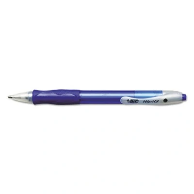 Imagen de BIC VLG11BE Velocity Bol grafo retr ctil Pen, Blue Ink, Medium, Dozen