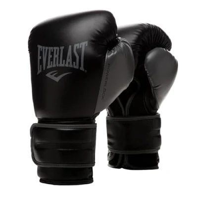 Imagen de Everlast Powerlock 2R Guantes Unisex para Adultos, Negro, 396 G (14 Oz) Ue