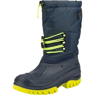 Imagen de CMP AHTO WP Unisex Botas para la nieve niños, Talla: 27, Black blue Zapatos