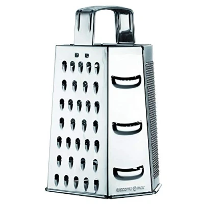 Imagen de Tescoma Rallador de Acero Inoxidable, 6 Caras, Variado