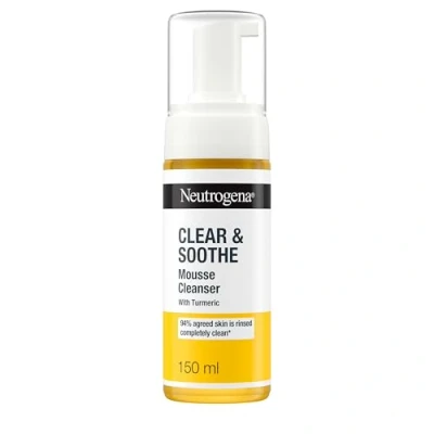 Imagen de Neutrogena Limpiador de mousse Clear and Soothe 5 onzas (paquete 3)