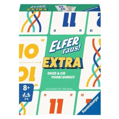 Imagen de Ravensburger 20756 Elfer, Juego de Cartas para 2 6 Jugadores, clásico a Partir 8 años, edición Extra, Multicolor (20946)
