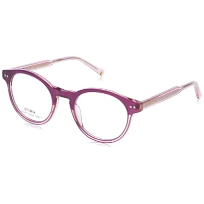 Imagen de STING GAFAS DE VISTA VST452 SHINY PLUM TOP+OPAL LILIAC 49/21/140 UNISEX ADULTOS