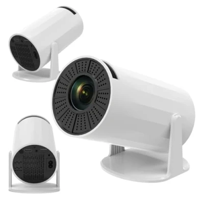 Imagen de Klack Mini Proyector Portátil 4k Con Android Integrado Wifi 6 Bluetooth 5 Pantalla De 130 Pulgadas ¡auténtico Cine En Casa!