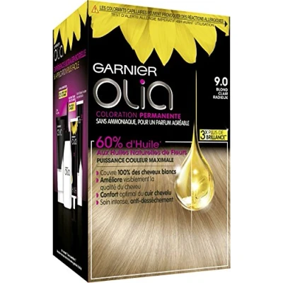 Imagen de Garnier Olia Coloration Permanente à l’Huile Sans Ammoniaque Blond 9.0 Clair Radieux