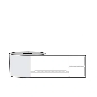Imagen de 5 rollos/lote de papel impresión térmica para impresora código barras/etiqueta/tipo térmico adhesivo Jewelry Price Label Rolls(30x76mm)