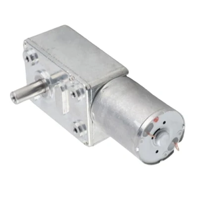 Imagen de FTVOGUE Motor de reducción Reversible High Torque Turbo Worm Motorreductor DC 12V 2 100RPM