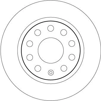 Imagen de TRW DF6553 Disco de freno 253 10 9 112 macizo barnizado SKODA: Octavia 3 Combi, Schrägheck