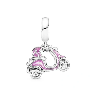 Imagen de PANDORA Charm colgante 791057C01 Moto Scooter